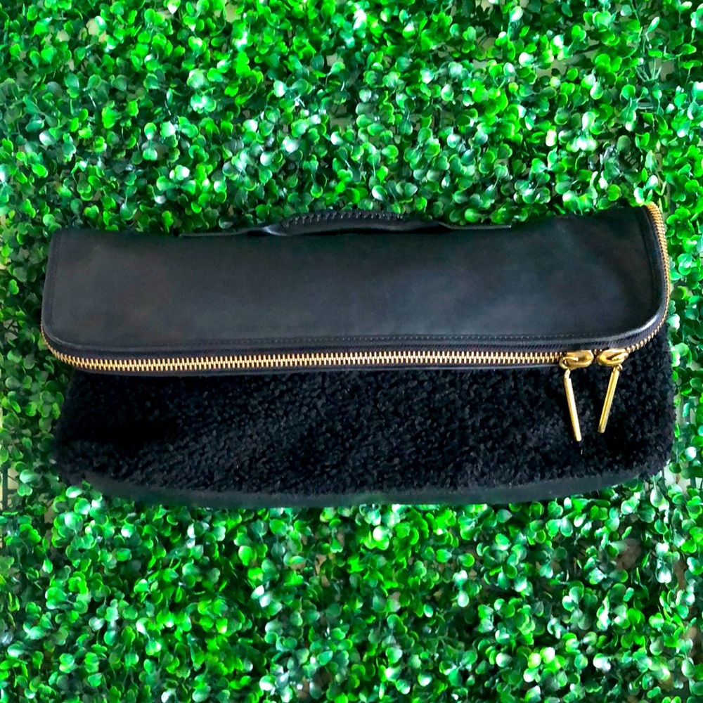 Phillip Lim pristine unused bag black shearling leather as is